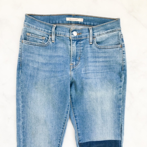 Levi’s 710 Skinny Patchwork Jeans - Picture 4 of 7